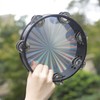 YOUEON 3 Pack Radiant Tambourine with Double Row Jingles, 6/8/10