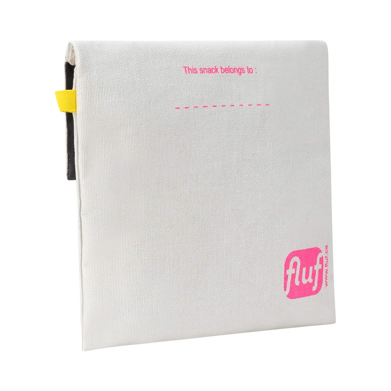 Fluf Flip Snack Sack - Panda Pink