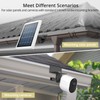 Anbte Universal Solar Panel Gutter Mount, Aluminum Gutter Mount for
