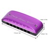 Harmonica 7-Hole Mini Blues Student Adult Beginner Playing Color Mouth