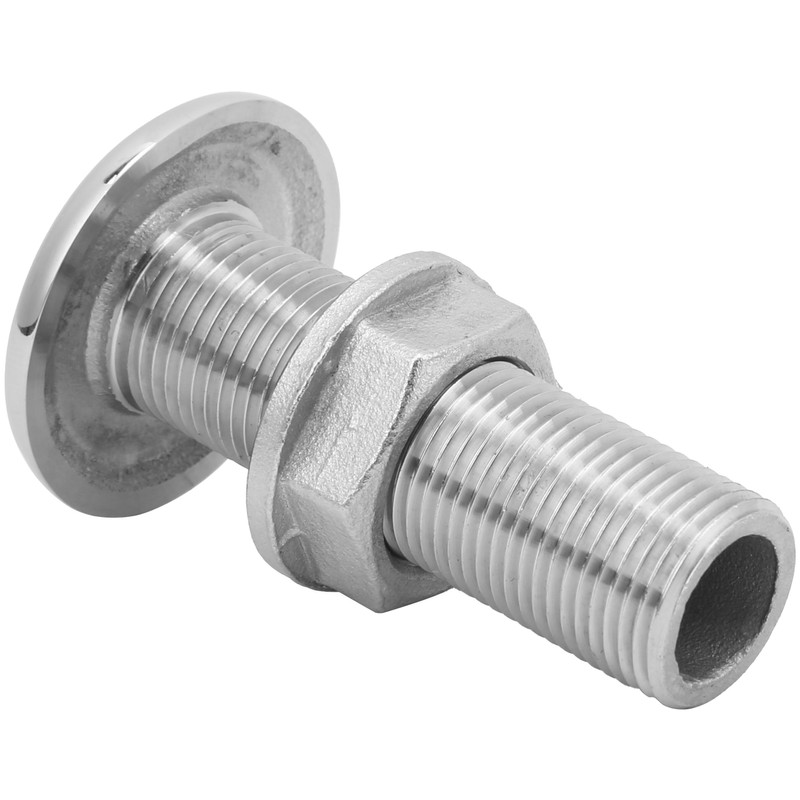 Thru Hull Fitting Connector Stainless Steel MJS022 Outlet Joint for