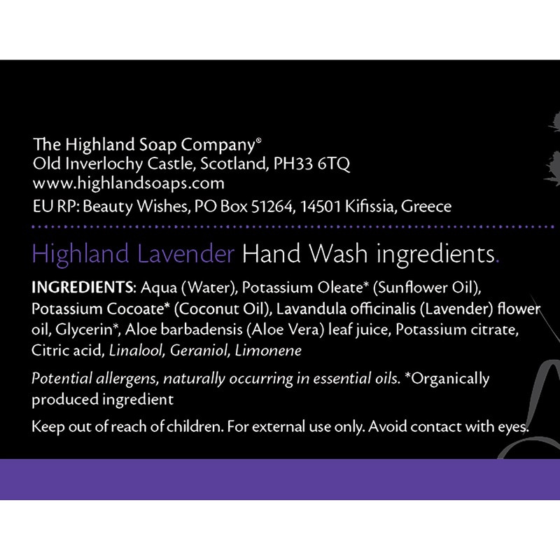 The Highland Soap Company Highland Lavender Hand Care Gift Set