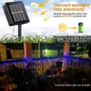 YEGUO Solar Pool Lights Outdoor Waterproof LED, 2 Pack Each