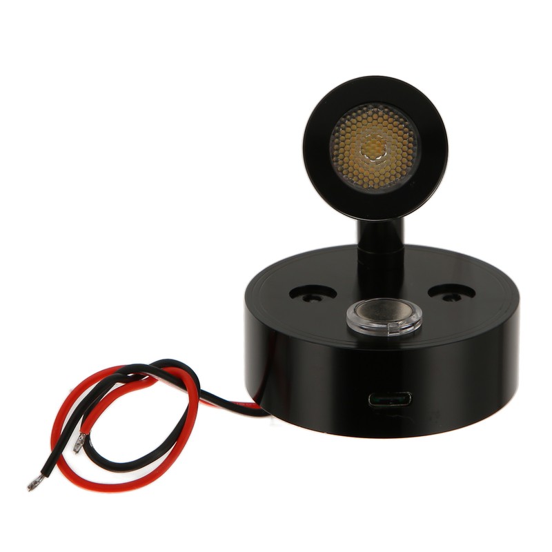 RV Interior Lights RV Dimmable Reading Light with USB Charging