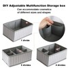 VERONLY Cosmetic Storage Bins Makeup Organizer, Adjustable Multifunction Storage Box