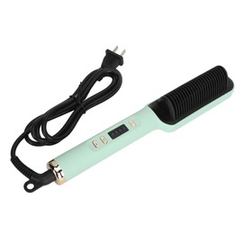 35W Negative Ion Hair Straightener Comb Dual Use Professional Heat Hair Straightening Brush