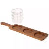 Home Essentials Table Setter Acacia Wood Serving Set, 2-pack Microwave