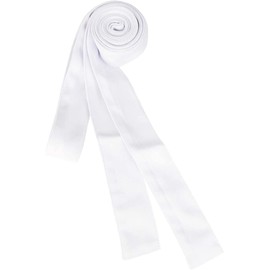 Fujitatsu KDG530WHT Long Bee Maki, White, 1.8 x 118.1 inches (4.5 x 300 cm), Length of about 3.8 ft (3 m), Long Hachimaki, Sports Festival, Cosplay, Stage, Dance, Cultural Festival, etc