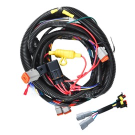 Orle Oko Golf Cart Main Harness Control Wiring Harness for Club Car Precedent/Tempo 2014-up,Replace OEM 104023201,with Golf Cart Mcor 3&4 Adapter Harness for Club Car Golf Carts,Replace OEM 103890801
