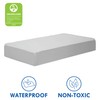 DaVinci Deluxe Coil Waterproof MINI Crib Mattress in White, Firm