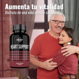 Reset Nutrition Heart Support Salud Cardiovascular 180 Cáps Sabor Sin sabor
