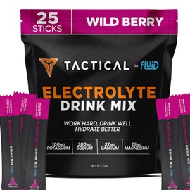 Fluid Tactical Electrolyte Powder Packets - Rapid Hydration
