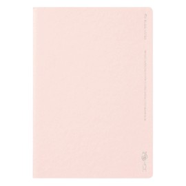 kleid 8441-03 Tiny Grid Notebook, B6, 0.08 inch (2 mm) Square, Light Pink