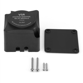 Voltage Sensitive Relay, Split Relay Switch Automatic Charging Relay 125A Dual Battery Isolator (VSR)