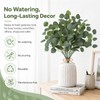 Artificial Eucalyptus Stems 6 Pcs, 90cm Fake Eucalyptus Stems and