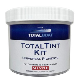 TotalBoat TotalTint Universal Liquid Mixol Pigments Kit (10 20ml Bottles)| Coloring Agent Tints for Paint & Epoxy