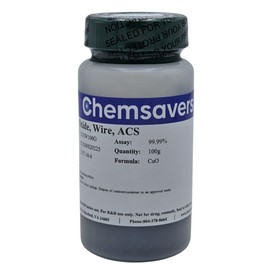 Cupric Oxide, Wire, ACS, 99.99%, 100g