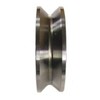 3" x 7/8" Steel V-Groove Barn Door Wheel - 550