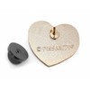 Pinsanity Cute 'Kiss Me' Pink Candy Heart Enamel Lapel Pin
