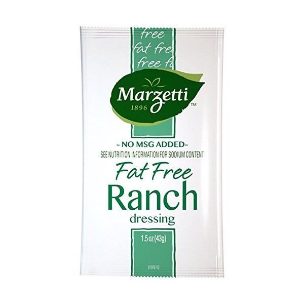 Marzetti Fat Free Ranch Salad Dressing, 1.5oz (pack of 60)