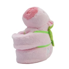 Clearstone Capybara Plush Keychain Chabimaru Wristband 5.1 inches (13 cm), Pink