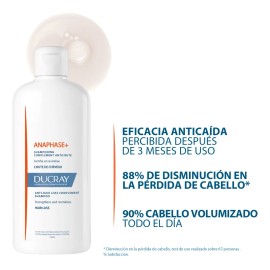 Ducray Anaphase+ Shampoo Anti Caída Fortalece Cabello 400ml