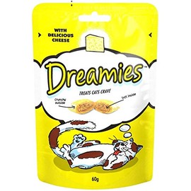 Dreamies Cat Treats with Delicious Cheese (60g)