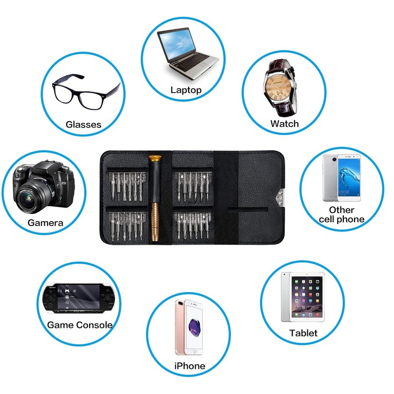 RuoFeng 25 in 1 Precision Screwdriver Set Freewise Diy Mini