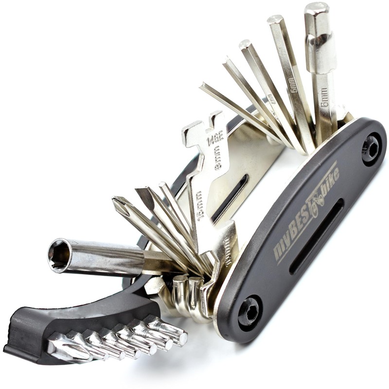 myBESTbike - Bicycle Repair Tool 21 in 1 Bike Pocket