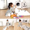 XINSUO® 2 pcs Canvas Drawstring Laundry Bags Washable,60 x 48