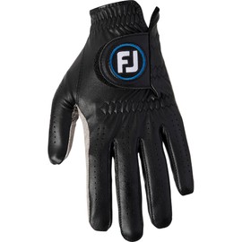 FootJoy Men's Golf Gloves, Nanorock Tour, Black, 9.1 inches (23 cm), Black