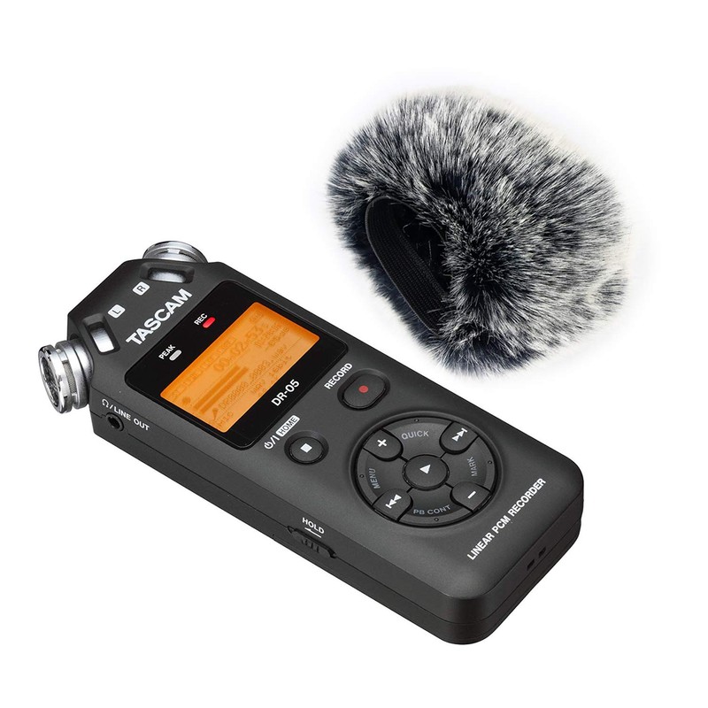 YOUSHARES DR05X Windscreen for Tascam DR-05X DR-05 Portable Recorders, DR05X