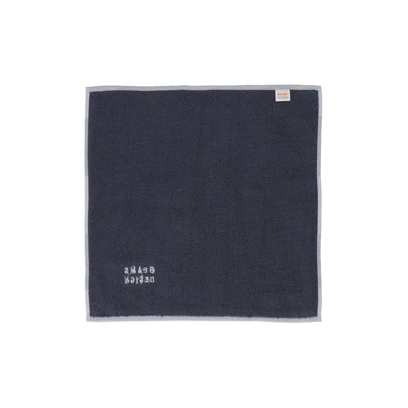 Beams Design 06908002 Men's Towel Handkerchief, Hand Towel, Unisex, Blue