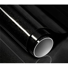 ColorFusion PPF by VViViD, Gloss Metallic Black Dry Apply PPF Vinyl Car Wrap Roll 6ft x 5ft