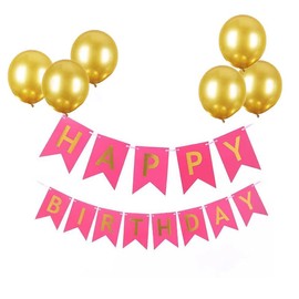 Colorful Happy Birthday Banner, Rainbow Birthday Banner Decoration, DIY Party Decoration, Birthday Party Decorations and Supplies for Kids and Adults