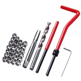Bestgle 30pcs M6 Thread Repair Kit Thread Repair Kit Tool Thread Repair Kit