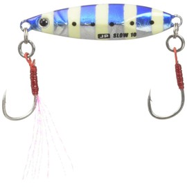 Major Craft Lure, Metal Jig, JIGPARA Slow, Light, for Shore Jigging, 0.5 oz (15g) #30 Zebra Iwashi JPSLOW-15