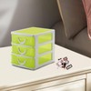 Folpus Sundries Vanity Organizer 3 Drawers Storage Organizer Home Dressing