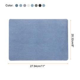 Iron on Patches,Fabric Repair Denim Repair Patch for Clothing Repair,Jacket,Bag,Sun Shades,Sofas,Tents,Lounge Chairs,8x11 Inch,8 Colors