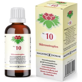 MAGISTER DOSKAR Tropfen Nr.10 - Homöopathische Sklerosetropfen, 50 ml