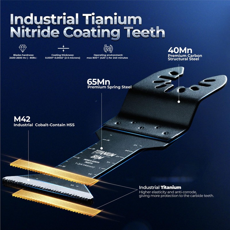 toolant Oscillating Saw Blades V5