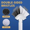 BOOMJOY Grout Brush with Long Handle, 57" Grout Cleaner for