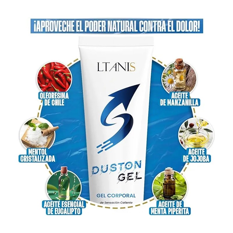 Duston Gel Corporal Tubo Gel 1 Pieza