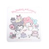 Sanrio My Melody 50th Anniversary Kuromi 20th Anniversary Absorbent Coaster,
