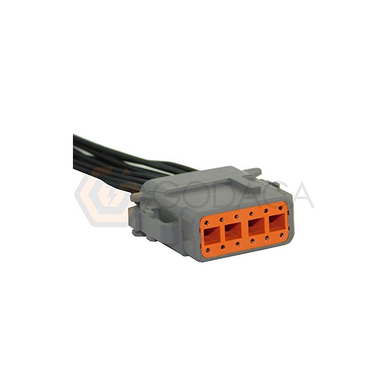 1x Connector 12-way for DTM DTM06-12S