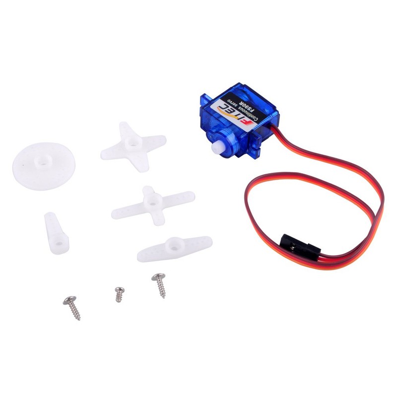 360 Degree Continuous Rotation Feetech FS90R Micro Servo 6V 9G