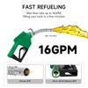 3/4" NPT Automatic Fuel Nozzle with 3-speed Padlock（9-16 GPM）Auto Shut