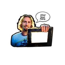 "Look at this Photograph" Magnet Frame set, w/Customizable Bubble Text