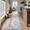 Uphome Long Washable Runners for Hallways, 2x8 Boho Kitchen Runner