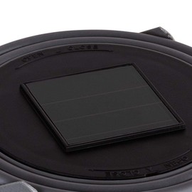 Globo 33284 LED Solar Outdoor Standing Lamp Fire Flickering Effect Rattan Patio Hanging Light